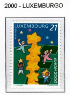 LUXEMBURGO 2000 - LUXEMBOURG - TEMA EUROPA - 1 SELLO** - 2000