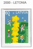 LETONIA 2000 - LATVIJA  - TEMA EUROPA - 1 SELLO** - 2000