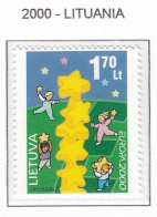 LITUANIA 2000 - LIETUVA - TEMA EUROPA - 1 SELLO** - 2000