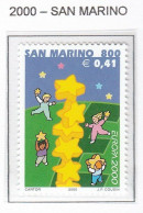 SAN MARINO 2000 - TEMA EUROPA - 1 SELLO** - 2000