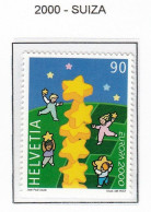 SUIZA 2000 - SUISSE - TEMA EUROPA - 1 SELLO** - 2000