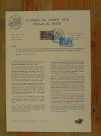 Notice PTT Relais De Poste Diligence Cheval Horse Journée Du Timbre Les Vans 07 Ardèche 1973 - Postkoetsen