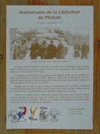 Feuillet Document Commémoratif Libération De Pfastatt 68 Haut Rhin 2004 (ex 1) - Guerre Mondiale (Seconde)