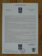 Document FDC Charles Vélain TAAF 2006 (oblit. Kerguelen) - Polar Exploradores Y Celebridades