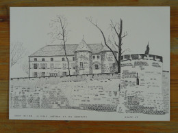 Gravure Chateau De St-Dizier Castle 52 Haute Marne 2010 - Gravures