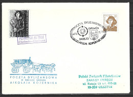 POLOGNE. Enveloppe Commémorative De 1973. Diligence. - Kutschen