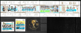 #75307 ARGENTINA 2023 SPORTS FOOTBALL SOCCER WORLD CUP QATAR CHAMPION ARGENTINA SET+M/SHEET MNH - Nuevos