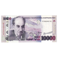 Billet, Arménie, 10,000 Dram, 2006, KM:52a, NEUF - Armenia