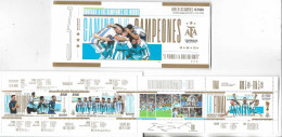 #75309 ARGENTINA 2023 SPORTS FOOTBALL SOCCER WORLD CUP QATAR CHAMPION ARGENTINA BOOKLET MNH - Ungebraucht