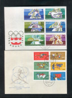 "DDR" 4 FDC, Vgl. Fotos (C939) - 1971-1980