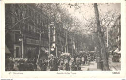 POSTAL   BARCELONA  -CATALUNYA   - RAMBLA DE LAS FLORES - Barcelona