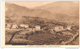 POSTAL   32.- CARDONA  - BARCELONA -   CASAS DE EMPLEADOS -  PROPIEDAD DE LA UNION ESPAÑOLA  DE EXPLOSIVOS, S.A. - Barcelona