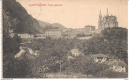 POSTAL   COVADONGA  -ASTURIAS  -VISTA GENERAL - Asturias (Oviedo)