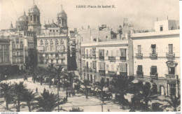 POSTALS   CADIZ  -ANDALUCIA  - PLAZA DE ISABEL II - Cádiz