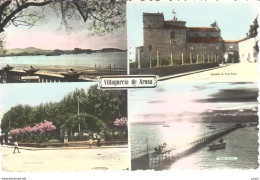 POSTAL   VILLAGARCIA DE AROSA  -PONTEVEDRA  - VISTAS VARIAS - Otros & Sin Clasificación