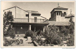 POSTAL   TOLEDO  -ESPAÑA  - JARDIN DE LA CASA DEL GRECO  ( GARDEN DE LA MAISON DU GRECO  - GARCEN OF THE HOUESE OF GRECO - Toledo