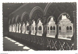 POSTAL   VALLADOLIS  -ESPAÑA  - MUSEO NACIONAL DE ESCULTURA -PATIO DEL COLEGIO DE SAN GREGORIO - Valladolid