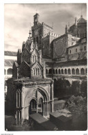 POSTAL   GUADALUPE  -CACERES -ESPAÑA  -MONASTERIO  -CLAUSTRO MUDEJAR -TEMPLETE ROSETON Y TORREONES S. XIV - Cáceres