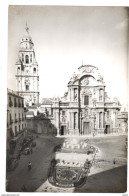 POSTAL   MURCIA - ESPAÑA  - FACHADA Y TORRE DE LA CATEDRAL  ( FAÇADE ET TOUR DE LA CATHÉDRALE ) - Murcia