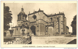 POSTAL    CIUDAD RODRIGO - SALAMANCA -  CATEDRAL - FACHADA PRINCIPAL - Salamanca