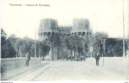 POSTAL   VALENCIA  -ESPAÑA  - TORRES DE SERRANO - Valencia