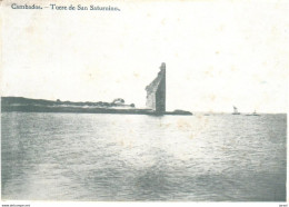 POSTAL   CAMBADOS  -PONTEVEDRA  -TORRE DE SAN SEBASTIAN - Otros & Sin Clasificación