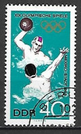 RDA   /   DDR.  -    1968 .     WATER - POLO   -   Oblitéré - Waterpolo