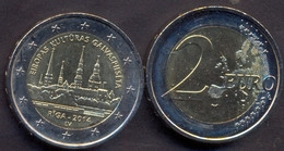 Latvia 2 Euro 2014 UNC (Riga) - Letonia