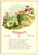 Steinbock - Tag : Samstag - Farbe : Dunkelgrün - Stein : Weisser Onyx - Damme