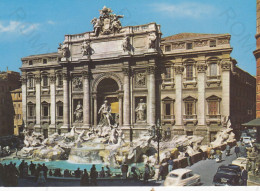 CARTOLINA  ROMA,LAZIO-FONTANA DI TREVI-STORIA,CULTURA,RELIGIONE,MEMORIA,IMPERO ROMANO,BELLA ITALIA,NON VIAGGIATA - Fontana Di Trevi