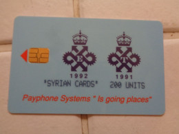 Syria Phonecard ( Mint ) - Syrië