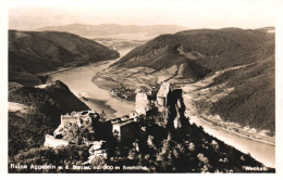 WACHAU, RUINS, AGGSTEIN CASTLE, ARCHITECTURE, PANORAMA, AUSTRIA - Wachau