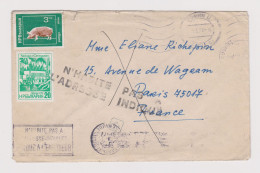 Bulgaria Bulgarien Bulgarie 1977 Airmail Cover With Colorful Topic Stamps Sent To France, Return To Sender (66142) - Lettres & Documents