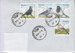 ROMANIA 2017 : INTELLIGENT BIRDS On Circulated Cover #440523823 - Registered Shipping! - Gebruikt