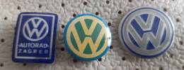 Volkswagen VW Car Logo Vintage Pins - Volkswagen