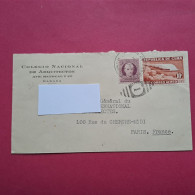 Lettre Par Avion De La Havane Pour Paris 6ème France - 1937 - Luftpost