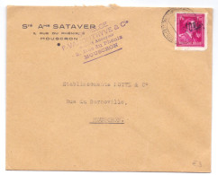 Belgique 724N Moins 10% Surcharge Locale De Mouscron Centre Textile Vanoutryve 1946 - 1946 -10%