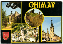 Chimay - Le Château - Les Vieux Escaliers - Grand-place (vue Aérienne) - L'église - Chimay