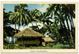 Tahiti - Fare Polynésien - Tahiti