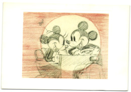 Original Story Sketch Of Minnie And Mickey Mouse From Mickey's Rival 1936 - Kauffmann, Paul