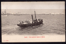 España - 1913 - Cadiz - Vista General Desde La Bahia - Cádiz