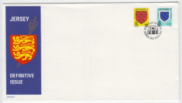 Jersey 1985 16p & 17p On FDC - Jersey