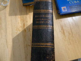 Diccionario Geografico De España 1854. Raro - Other & Unclassified