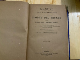 Manual Del Timbre Del Estado 1902 - Otros & Sin Clasificación