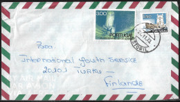 Portugal Cover To Finland With Lusíadas Stamp - Storia Postale