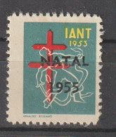 N - PORTUGAL VINHETAS TUBERCULOSOS - NOVO - MNH - SOBRECARGA "NATAL 1955" - Ongebruikt