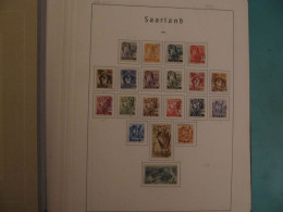 Outstanding Collection Saarland Saar 1947 - 1959 Used O Quasi Complete - Oblitérés