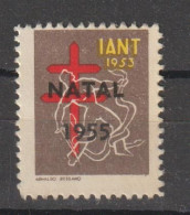 N - PORTUGAL VINHETAS TUBERCULOSOS - NOVO - MNH - SOBRECARGA "NATAL 1955" - Ongebruikt