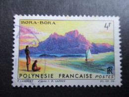 LOTE 2202A ///  (C015)  POLINESIA FRANCESA  - YVERT Nº: 31 OBL 1964   ¡¡¡ OFERTA - LIQUIDATION - JE LIQUIDE !!! - Usados