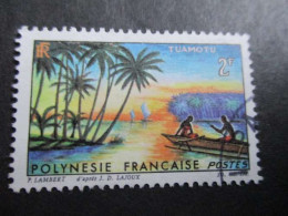 LOTE 2202A ///  (C015)  POLINESIA FRANCESA  - YVERT Nº: 30 OBL 1964   ¡¡¡ OFERTA - LIQUIDATION - JE LIQUIDE !!! - Usados